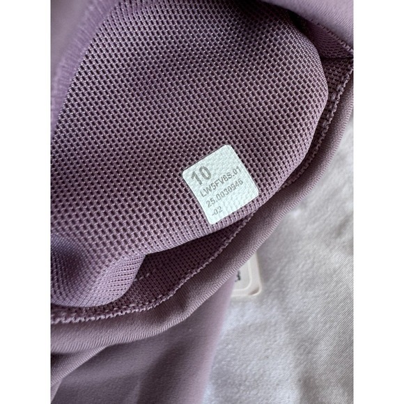 New Lululemon Size 10 Wunder Under SmoothCover High-Rise Tight 25" Lavender Lux - Picture 10 of 11